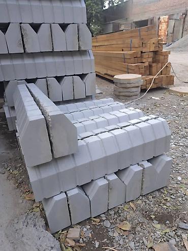 Тротуарные бордюры: Тротуарный бордюр, Бетонный, Декоративный, 1 — 6