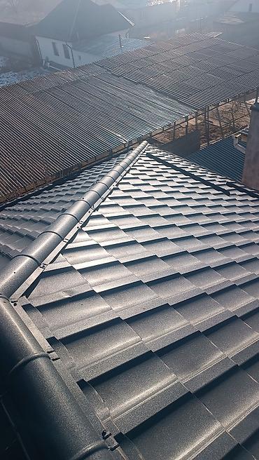 Работы по обшивке: Крыша на любой сложность ✅ 1)Гибкий черепица ✅ 2)металла черепица ✅ — 15