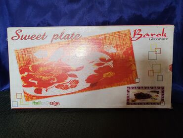 Ostalo posuđe: Tanjir nov za serviranje,posluzenja staklen. Tanjir staklen,dezen na lalafo.rs — 2 Ostalo posuđe: Tanjir nov za serviranje,posluzenja staklen. Tanjir staklen,dezen — 2