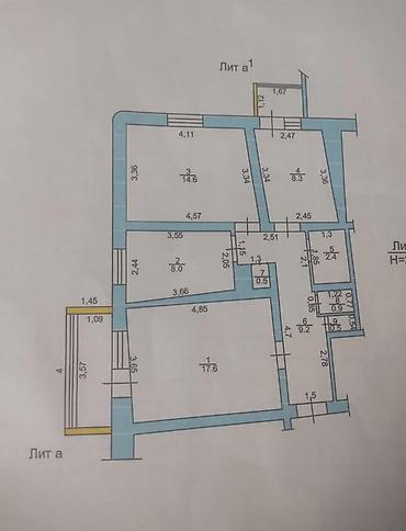 49: 3 комнаты, 75 м², Индивидуалка, 4 этаж, Евроремонт — 6