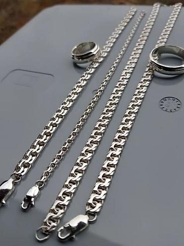 Серебряные цепочки: Серебряная цепь "Бисмарк" 150 грамм 60 см Делаю на — 24