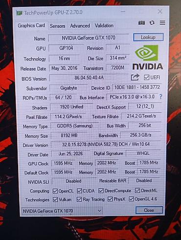 gt 760: Видеокарта для ПК, Б/у, Gigabyte, GeForce GTX, 8 ГБ — 2