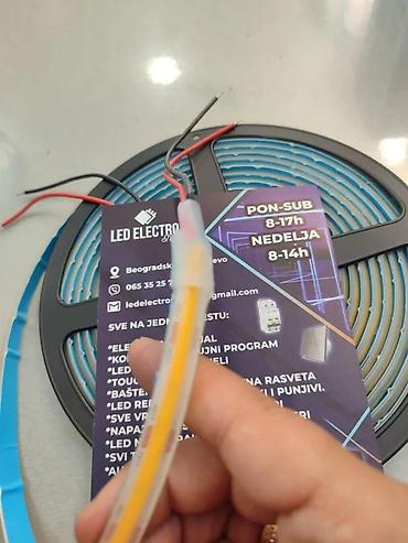 Rasveta: VODOOTPORNA COB LED TRAKE 12V 320 D/M 9W | *U ponudi više tipova — 2
