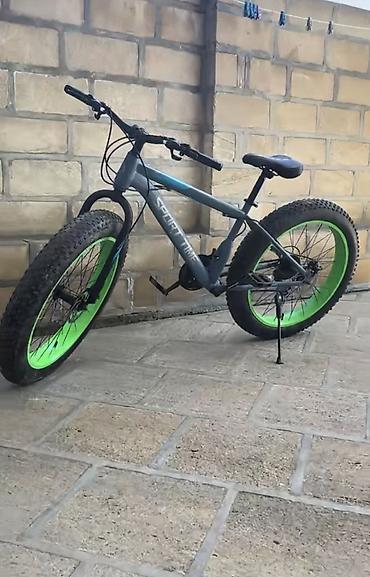Fatbike tipli velosiped – Sport Time - Korpus: möhkəm alüminium/poçt