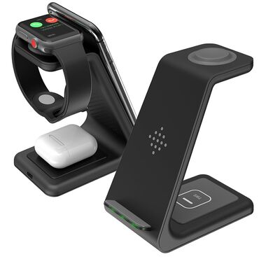 Punjači: Original INDUKCIONI WIRELESS BEZICNI PUNJAC SA 3U1 NAPREDNOM SMART — 3