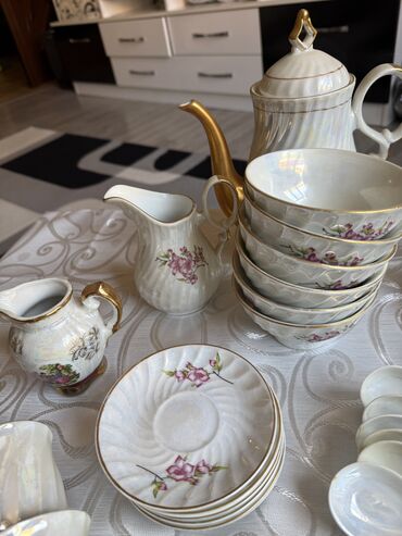 Nahar dəstləri və servizlər: Nahar dəsti, rəng - Ağ, Keramika, 6 nəfərlik, Rusiya — 5