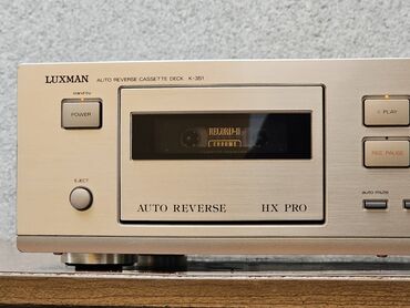 Stari uređaji: Luxman K-351 kasetofon – auto-reverse kaset-dek sa HX Pro - Auto — 5