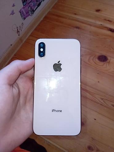 IPhone X, 64 GB, Qızılı, Face ID