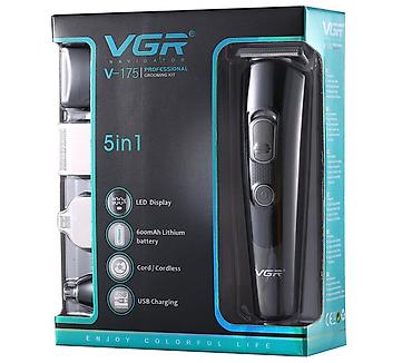 hesab satış: VGR 175 - Universal Trimmer dəsti 5in1 / Cord-Cordless / 600mah / — 9