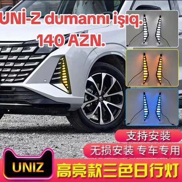 Digər aksesuarlar: Avtomobil aksesuarları paketi: - UNI-V duman (sisin) işıqları – 140 — 11