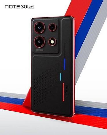 vip telekomp: Infinix Note 30 VIP, 256 GB, rəng - Qara, Sensor, Simsiz şarj, Face ID — 6