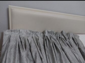 Pərdə və tüllər: İşlənmiş, Vilyur Pərdə, rəng - Boz, Ünvandan götürmə — 3