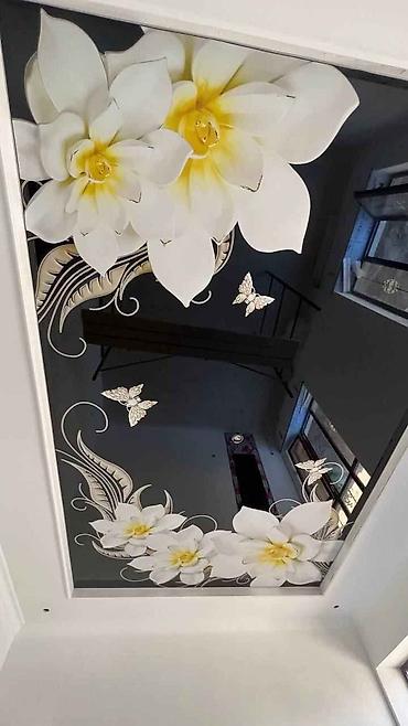 Натяжной потолок: Натяжной потолок Глянцевое, Матовое, 3D потолки Гарантия, Бесплатная консультация, Бесплатный замер — 6