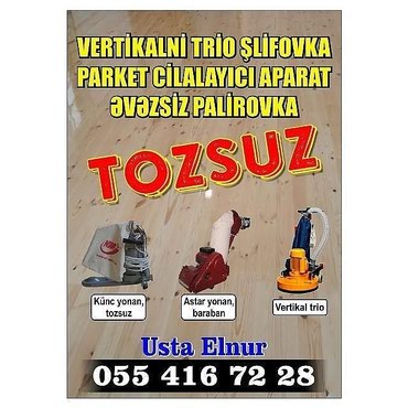 Vertikalniy şlifovka. 1kv metri 6 azn