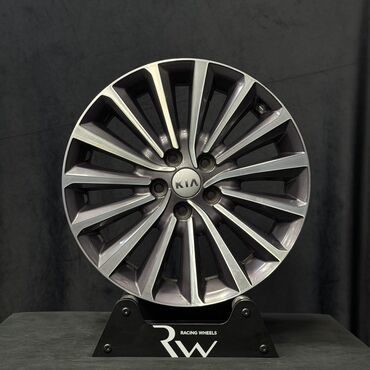 Диски: Литые Диски R 18 Kia, Комплект, отверстий - 5, Б/у — 1