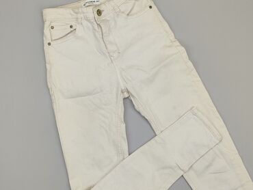 biała spódniczka plisowane: Jeans, Pull and Bear, XS (EU 34), condition - Good