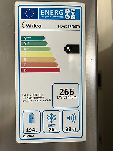 холодильник мидеа: Холодильник Midea HD-377RN(ST), серебристый (inox) - Класс — 2
