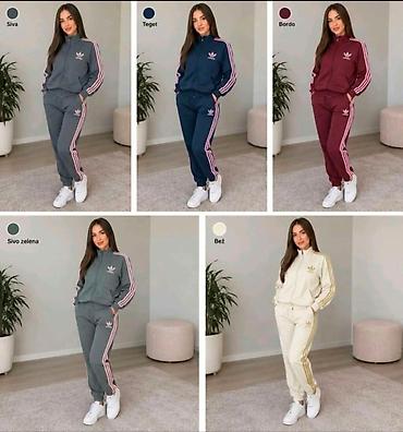 adidas suskava trenerka zenska: Zenske trenerke 
S m l xl 2xl 
Likra 
3999 din — 8