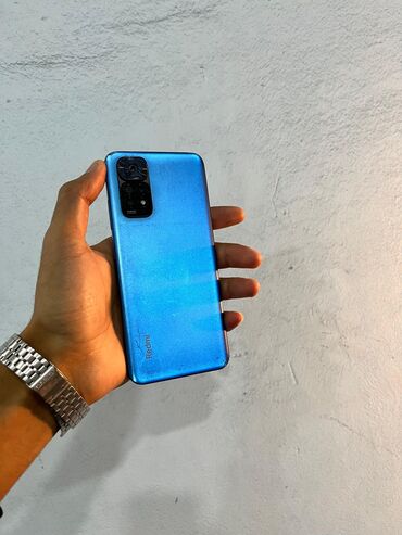 i̇şlənmiş telefonlar: Xiaomi Redmi Note 11S, 128 GB, rəng - Mavi, 
 Barmaq izi, Face ID