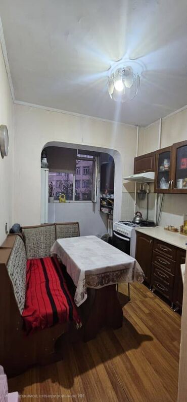 купить гостинку в бишкеке: 3 комнаты, 60 м², 105 серия, 3 этаж