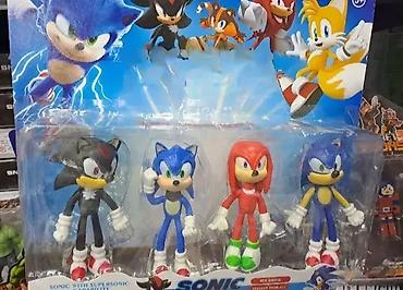 bukle haljina: Sonic komplet – 4 figure poznatog junaka 🦔 Kolekcionarski set — 1