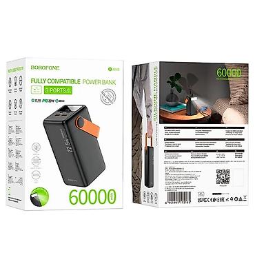 borofone bw17: Kateqoriya: Power banklar Borofone BJ66B Black 60.000 mAh Təsvir: - — 1