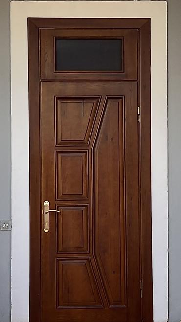 Taxta giriş/qapı dəsti. Hündürlük 2.10 metr, en 90 sm - Material lalafo.az -da Taxta giriş/qapı dəsti. Hündürlük 2.10 metr, en 90 sm - Material