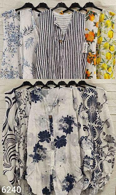 minduse za devojcice: 05. Haljine za punije
2XL 3XL 4XL
100% pamuk
2.600 dinara H — 4