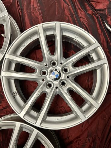 Диски: Литые Диски R 17 BMW, Комплект, отверстий - 5, Б/у at lalafo.kg — 2 Диски: Литые Диски R 17 BMW, Комплект, отверстий - 5, Б/у — 2