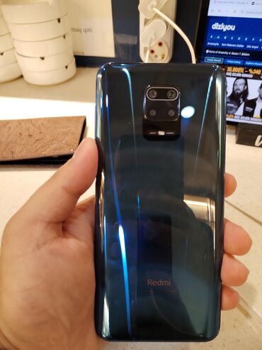 işlənmiş redmi note 8: Xiaomi Redmi Note 9S, 128 GB, rəng - Göy, 
 İki sim kartlı, Face ID, Zəmanət