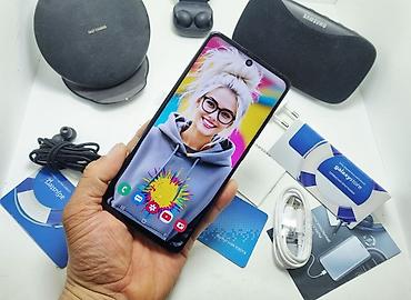 Samsung: Samsung Galaxy A51, Б/у, 64 ГБ, цвет - Черный, 2 SIM — 4