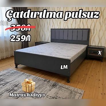 matras taxt: Yeni, İkinəfərlik çarpayı, Matras ilə — 1