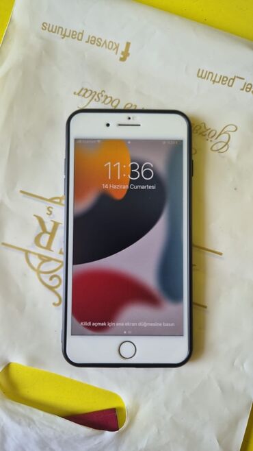 купить бу iphone 8 plus: IPhone 7 Plus, 128 ГБ, Золотой, Гарантия, Отпечаток пальца