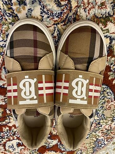 Rəng - Bej Krossovkalar, Burberry, Ölçü: 28, Uniseks