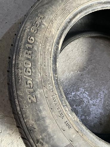 60: Шины 215 / 60 / R 16, Лето, Б/у, 1 шт, Легковые, Корея, Kumho — 2