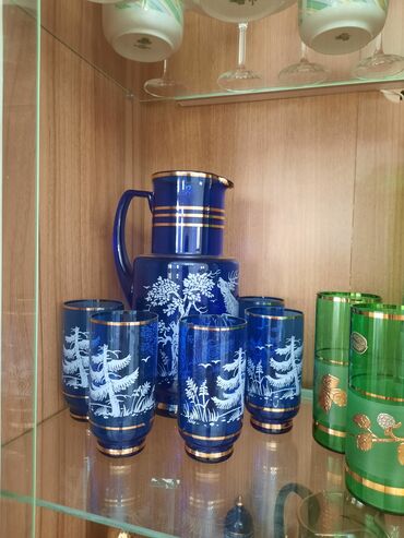 Другие товары для дома: ГРАФИН СО СТАКАНАМИ. БОГЕМИЯ!!! ЧЕХИЯ!!! СЕРВАНТНОЕ ХРАНЕНИЕ — 6