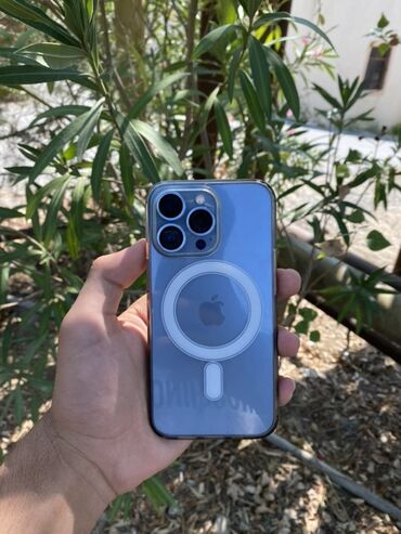 iphone 13 pro ağ: IPhone 13 Pro Max, 128 GB, Sierra Blue, Barmaq izi, Face ID