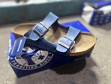 birken stock: Мужские сандалии, 45, Birkenstock, Новый, цвет - Серый, Самовывоз, Платная доставка — 6