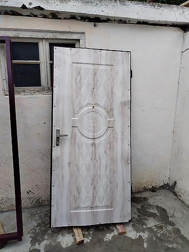 seyf demir qapi: 2eded Dəmir giriş qapısı və qutu (karkas) komplekti - Material: tam — 4