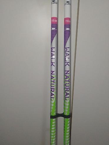 Rekviziti za vežbanje: Nordic walking štapovi Crane – dužina 115 cm - Fiksni štapovi za — 14