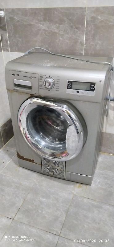 honor pad 8: Paltaryuyan maşın Vestel, 6 kq, Ehtiyat hissələri kimi, Avtomat, Qurutma var, Kredit yoxdur, Ünvandan götürmə — 2