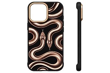 16 pro case: IPhone 16 Pro / 16 Pro Max üçün Premium İlanlı Kabro, Qara Gümüşü Keys — 2