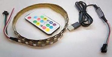 Rasveta: WS2812B LED TRAKA MAGIČNA RGB TRAKA SA USB KONTROLEROM ZA TV | — 16