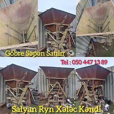 Коммерческий транспорт: Məhsul: Mineral gübrə səpən aqreqat Təsvir: - Traktorun asqı — 2