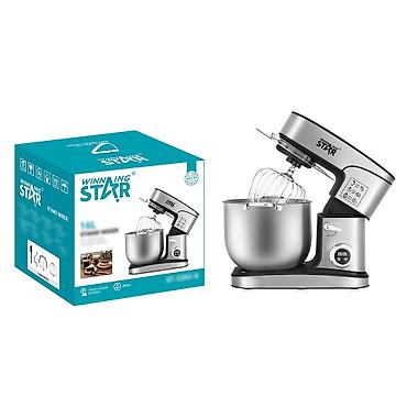 xemir mikseri: Winning Star 16L stasionar mikser - Güc: 2800W - İdarəetmə: sensor — 3