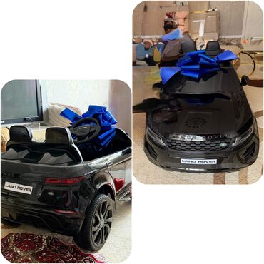Gəzinti arabaları: Rumi….Usaq masini LAND ROVER 450₼ satilir .900₼ alinib tezedi .Hem