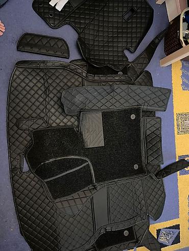 Полики: 3D Экокожа Полики Для салона Changan, цвет - Черный — 17