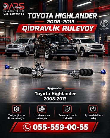 Toyota Highlander 2008-2013 OEM 45510-0E020 🛠️ Hər növ avtomobillər
