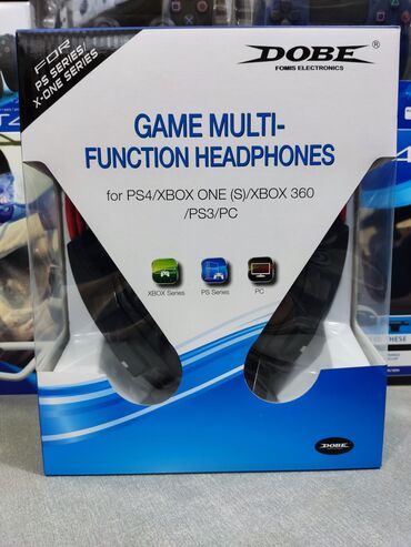 headset: Playstation 4 üçün dobe wireless headset. Ps3 və x box üçün də