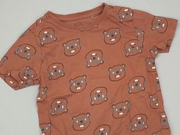 pomarańczowa koszulka dziecięca: Koszulka, Cool Club, 3-4 lat, 98-104 cm, stan - Dobry